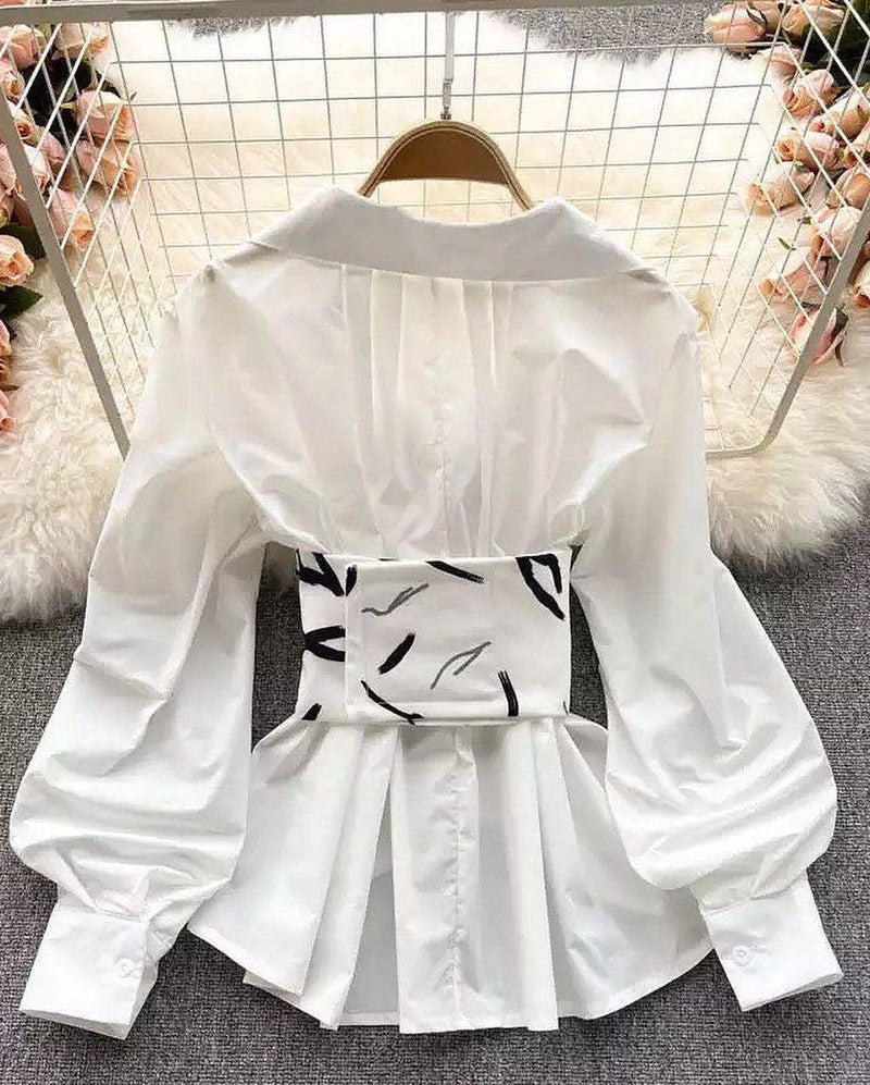 Joey Statement Blouse - Alamode By Akanksha