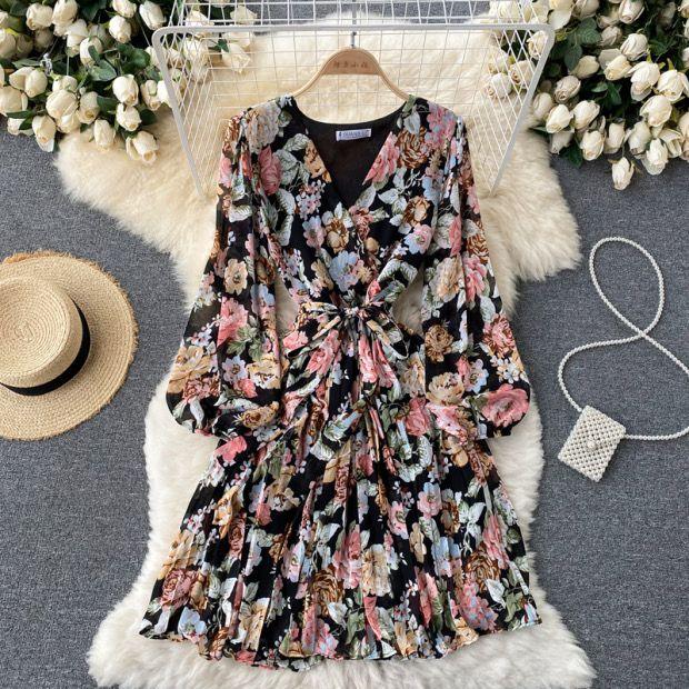 Danny Floral Dress - Alamode By Akanksha