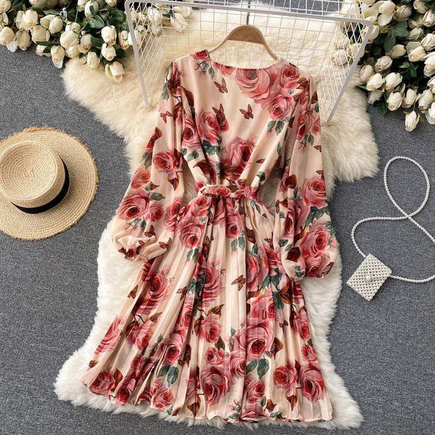 Danny Floral Dress - Alamode By Akanksha