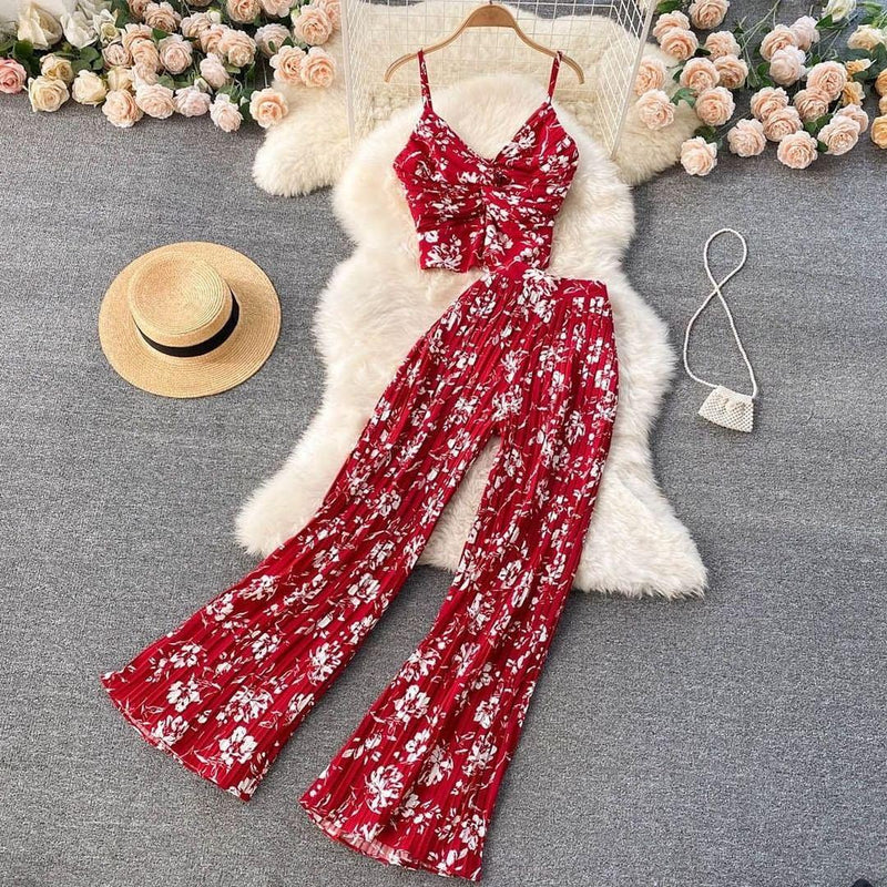 Indaze Floral Coord Set - Alamode By Akanksha