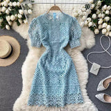 Latea Crochet Dress - Alamode By Akanksha