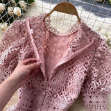 Latea Crochet Dress - Alamode By Akanksha