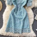 Latea Crochet Dress - Alamode By Akanksha
