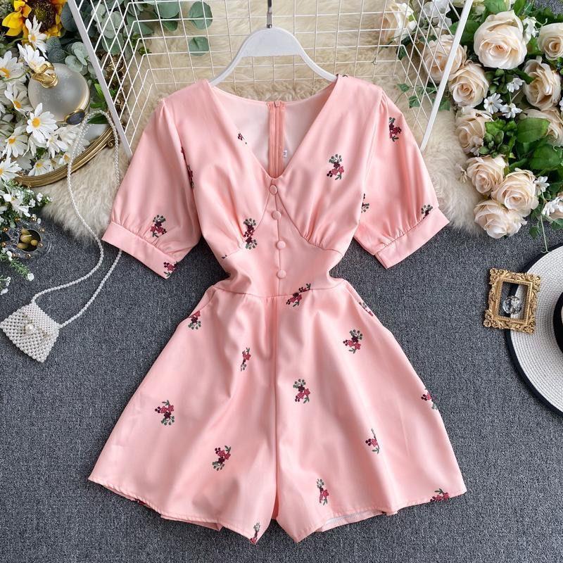 Alicia Floral Romper - Alamode By Akanksha