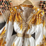 Gresse Floral Dress - Alamode By Akanksha