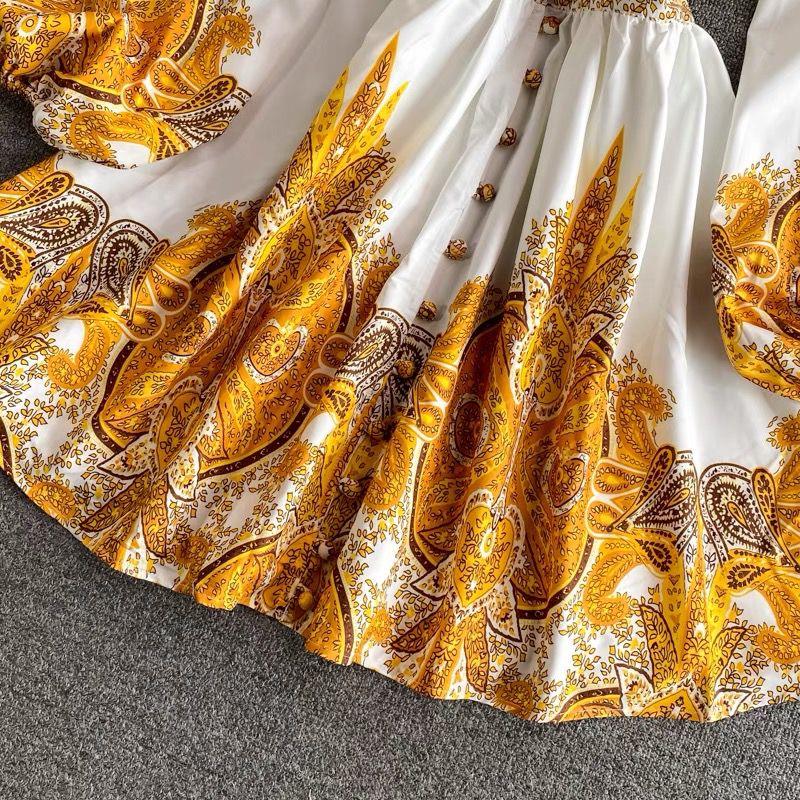 Gresse Floral Dress - Alamode By Akanksha