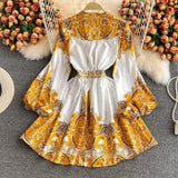 Gresse Floral Dress - Alamode By Akanksha