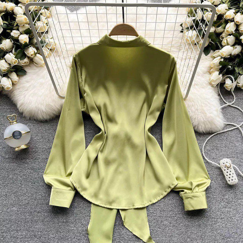 Jade Silk Blouse - Alamode By Akanksha