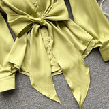 Jade Silk Blouse - Alamode By Akanksha