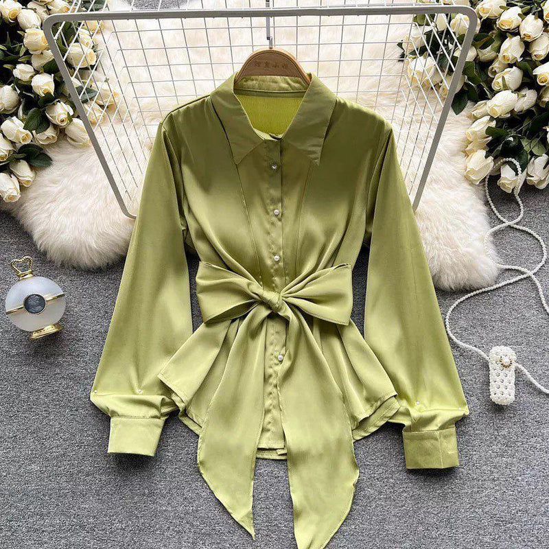 Jade Silk Blouse - Alamode By Akanksha
