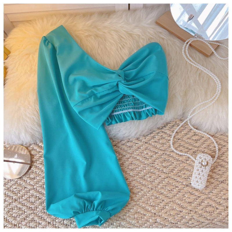 Benette One Shoulder Top - Alamode By Akanksha
