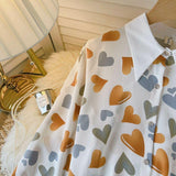Martha Hearts Blouse - Alamode By Akanksha