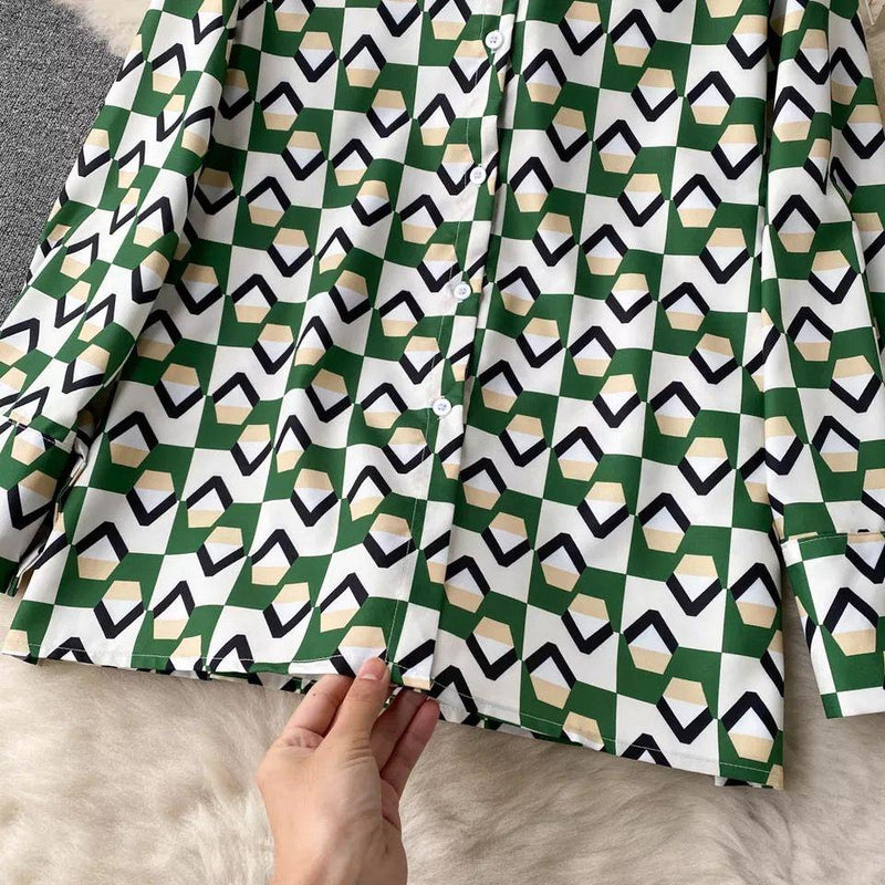 Fabby Abstract Coord Set - Alamode By Akanksha