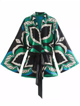 Austy Coord Set with Belt - Alamode By Akanksha
