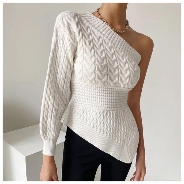 Clepa One shoulder sweater - Alamode By Akanksha
