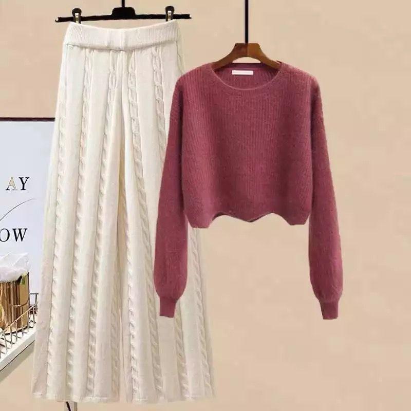 Meraki Woolen Coord Set - Alamode By Akanksha