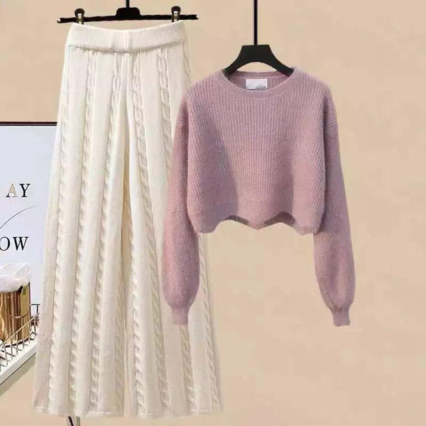 Meraki Woolen Coord Set - Alamode By Akanksha