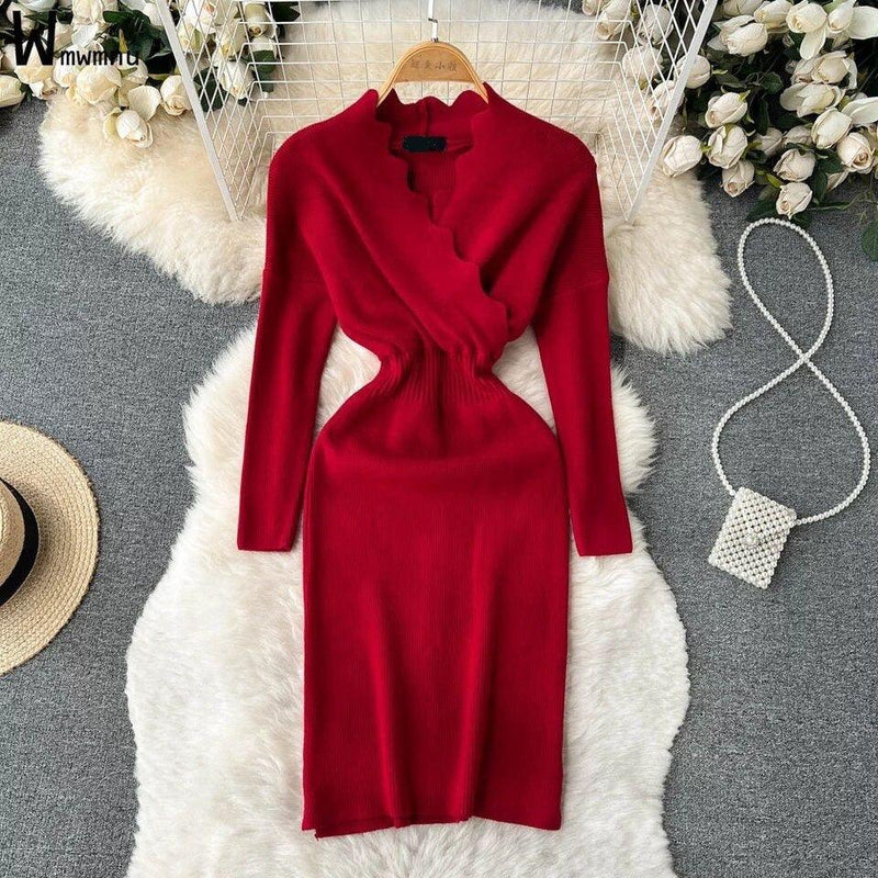 Lucas Woolen Dress - Alamode By Akanksha