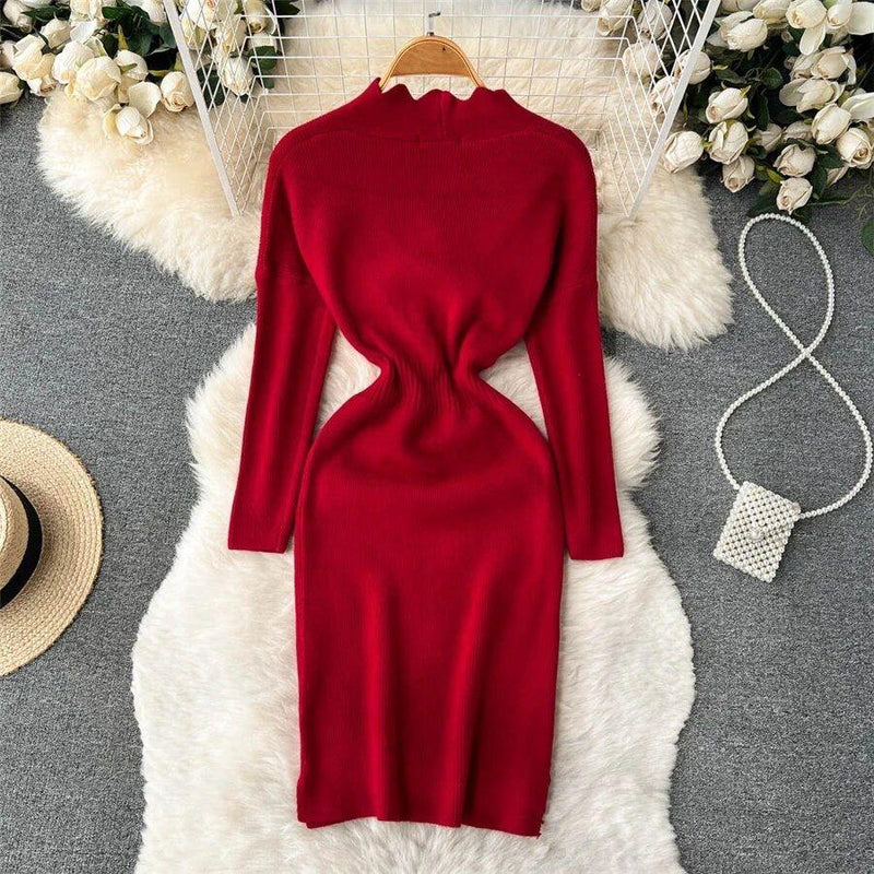 Lucas Woolen Dress - Alamode By Akanksha