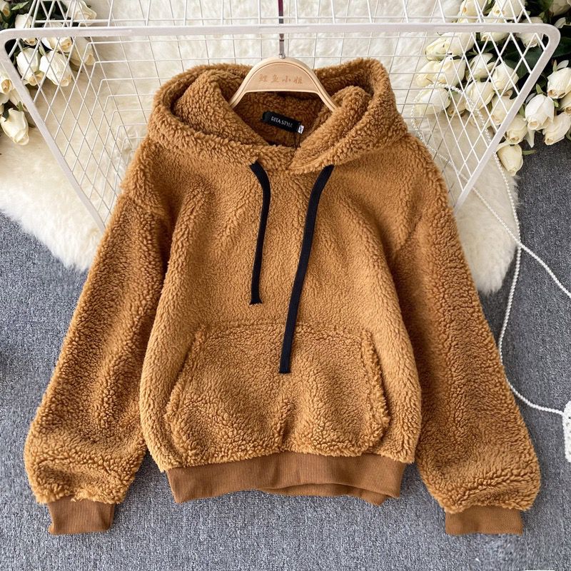 Adam Fluffy Hoodies - Alamode By Akanksha