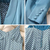 Willa A Line Dress with Blazer - Alamode By Akanksha