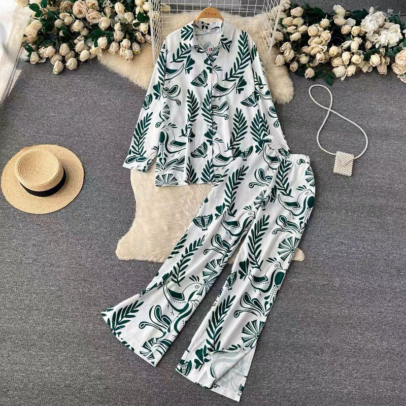 Jibby Abstract Print Coord Set - Alamode By Akanksha