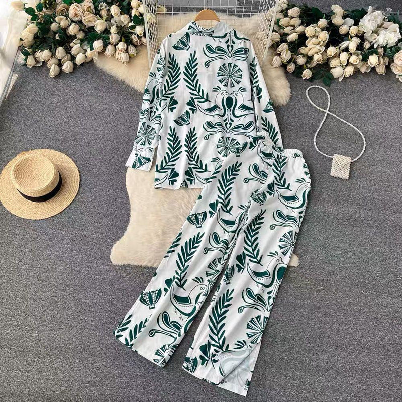 Jibby Abstract Print Coord Set - Alamode By Akanksha