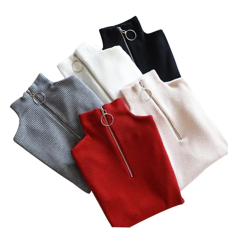 Zipper Up Turtleneck - Alamode By Akanksha
