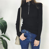 Zipper Up Turtleneck - Alamode By Akanksha