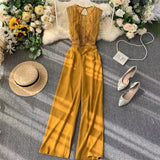 Rica Lace Jumpsuit - Alamode By Akanksha