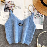 Fuzzy Cami Top - Alamode By Akanksha
