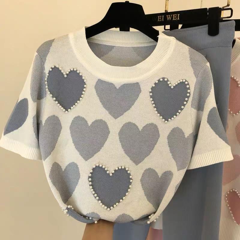 Bestel Heart Coord Set - Alamode By Akanksha