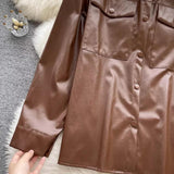 Vintage PU Leather Jacket - Alamode By Akanksha