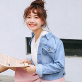 Classic Denim Jacket in Blue - Alamode By Akanksha