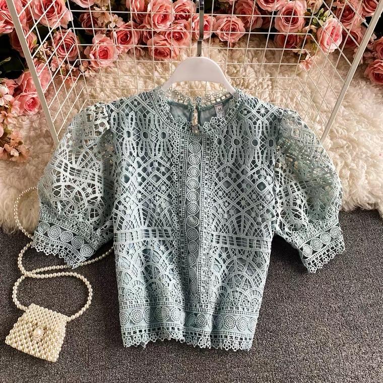 Deblo Crochet Blouse - Alamode By Akanksha