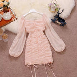 Isabelle Ruched Dress - Alamode By Akanksha