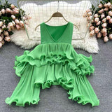 Lizzy Ruffled Blouse - Alamode By Akanksha