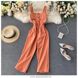 Orthan Statement Jumpsuit - Alamode By Akanksha