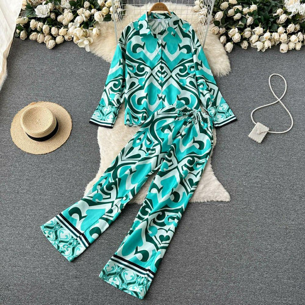 Silopher Abstract Coord Set - Alamode By Akanksha