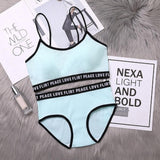Love Peace Flirt Lingerie Set - Alamode By Akanksha
