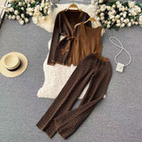Jordan Woolen Coord Set - Alamode By Akanksha
