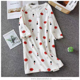 Silvesta Cotton Nightdress - Alamode By Akanksha