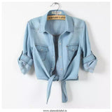 Luxury Denim Crops - Alamode By Akanksha