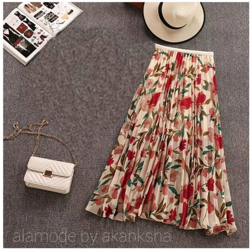 Floral Glam Skirt - Alamode By Akanksha