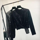 Tinsel Bling Luxury Tops - Alamode By Akanksha