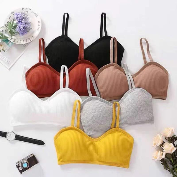 Vinyl Bralettes (Removable Pads) - Alamode By Akanksha