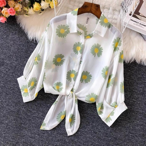 Sunflower Statement Shirts - Alamode By Akanksha