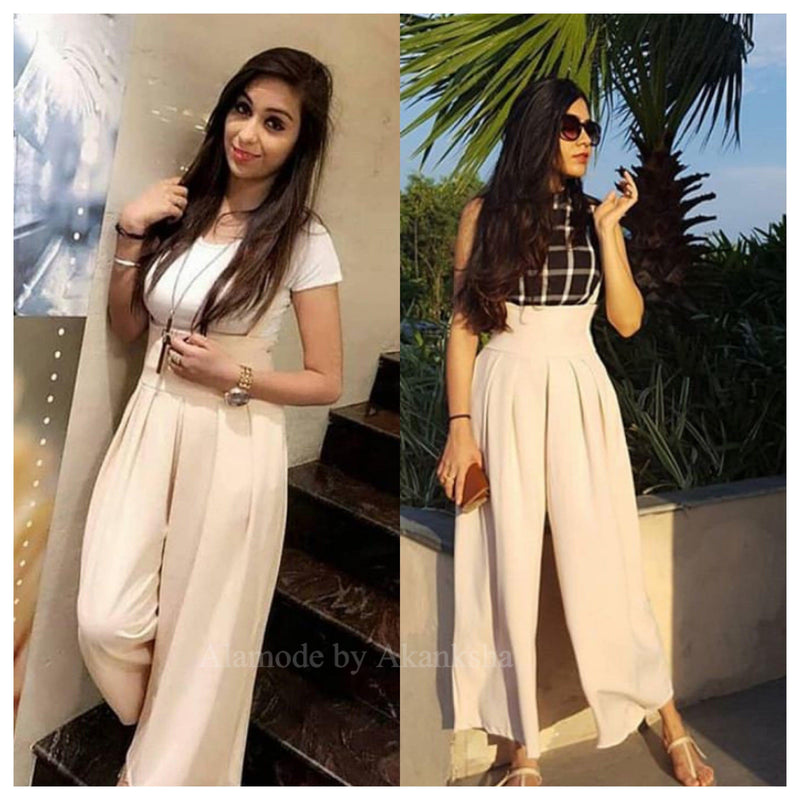 Statement Suspender Pants - Celebrity Favorite - Alamode By Akanksha