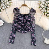 Serene Floral Blouse - Alamode By Akanksha