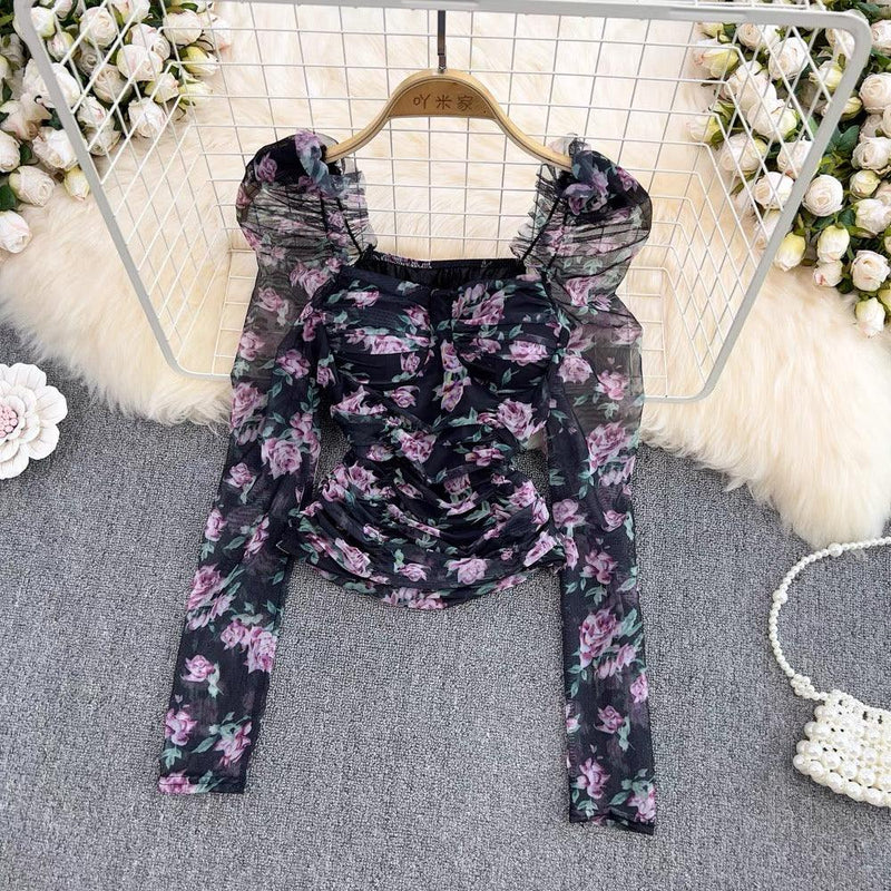 Serene Floral Blouse - Alamode By Akanksha